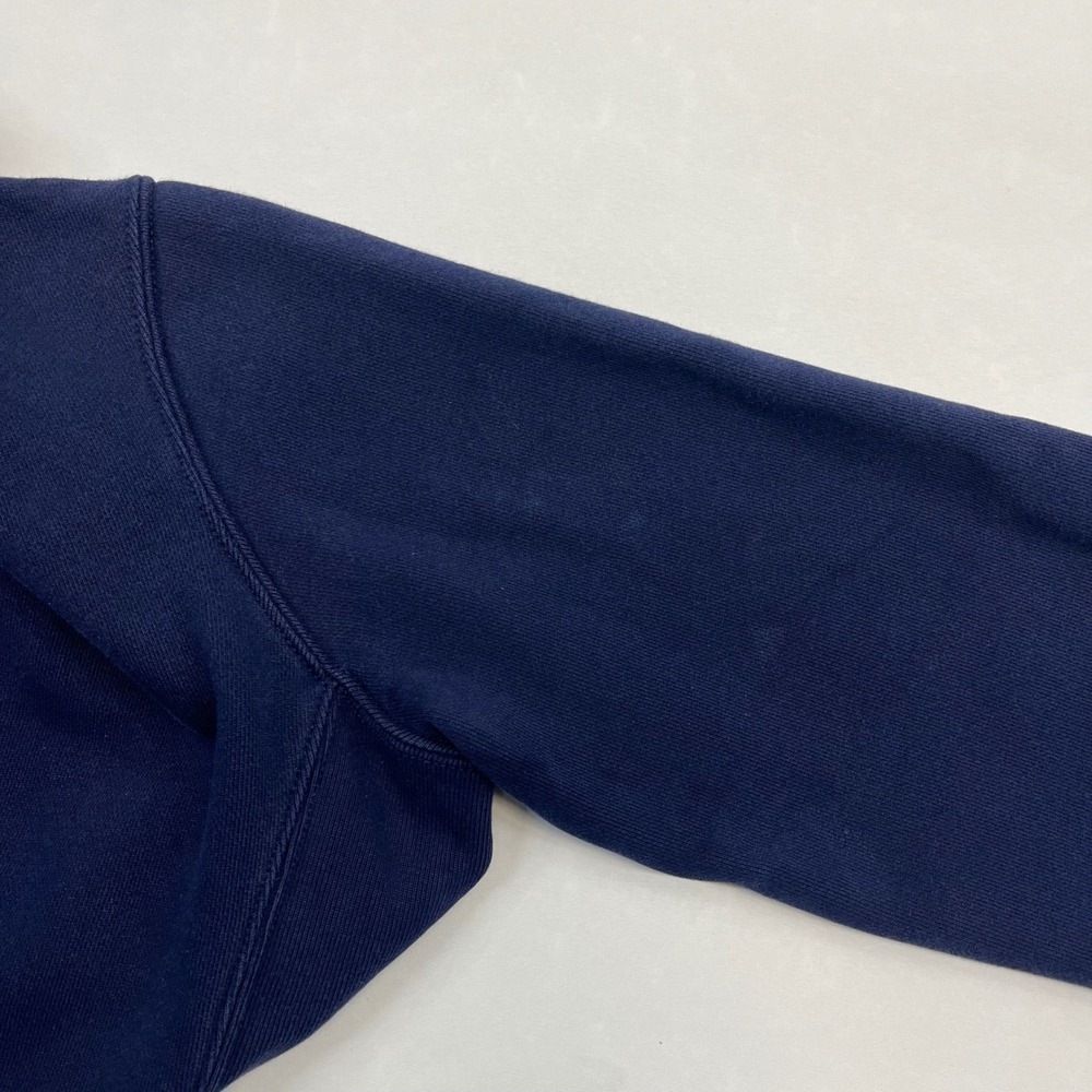 Polo Ralph Lauren Sweatshirt Mens Navy Blue Embroidered Pony Preppy L Pullover - Picture 11 of 11